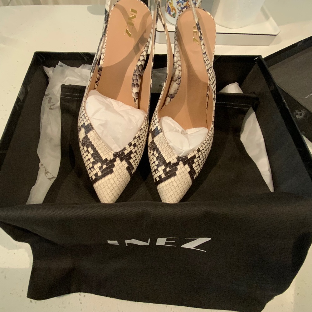 Inez slingback pumps NWT